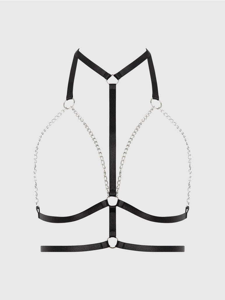 Chain & Elastic Double Harness