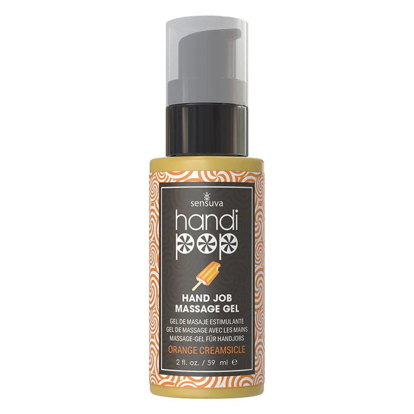 Handi-Pop Hand Job Gel- Orange Creamsicle