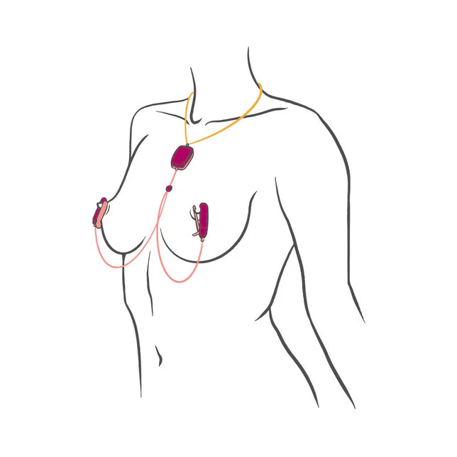 Sphinx Bluetooth Nipple Clamps