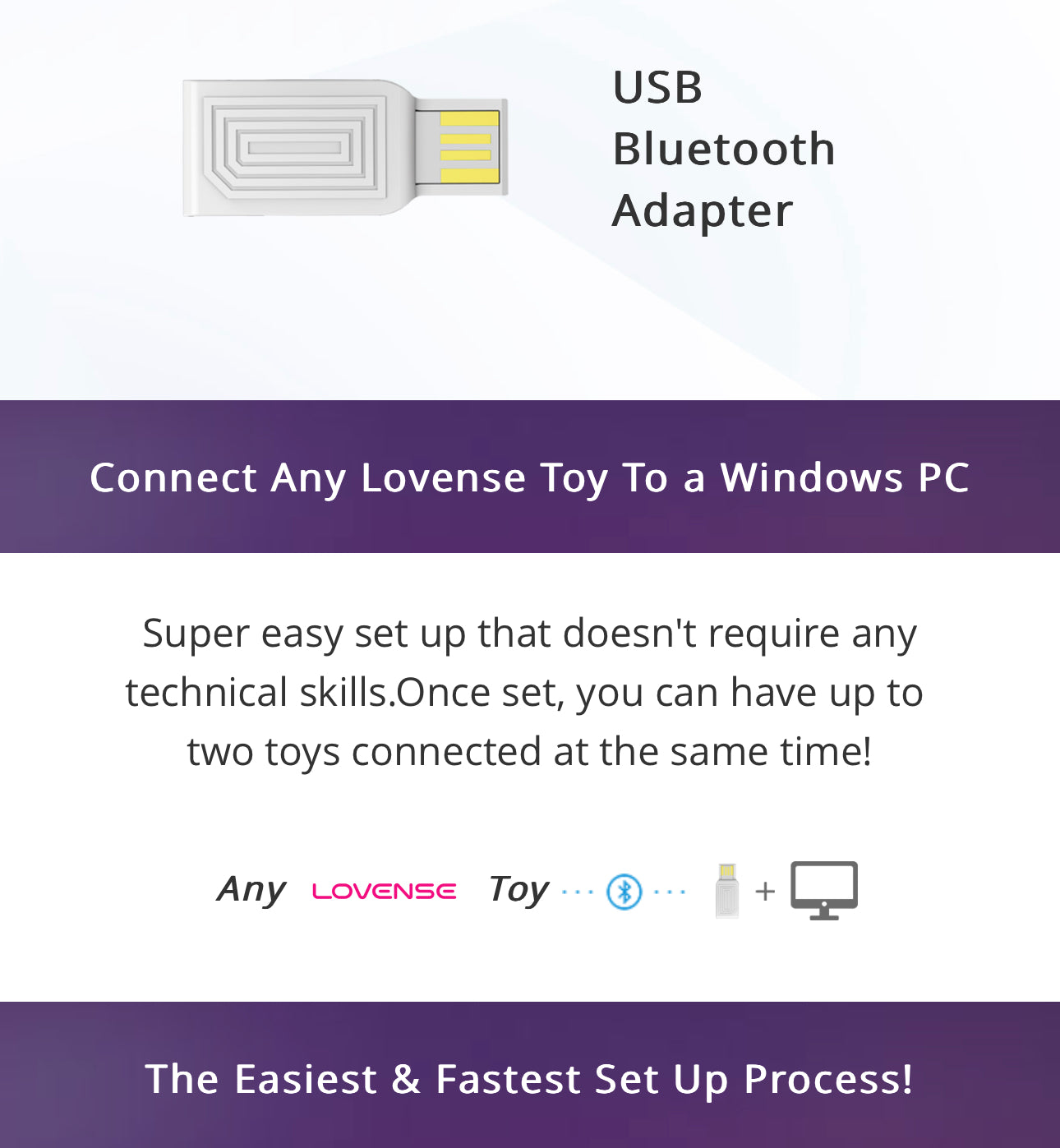 Lovense USB Blue Tooth Adapter