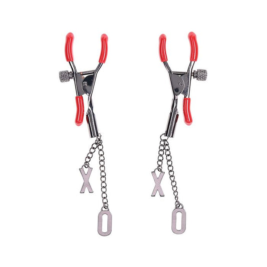 Ex's & Oh's Nipple Clamps