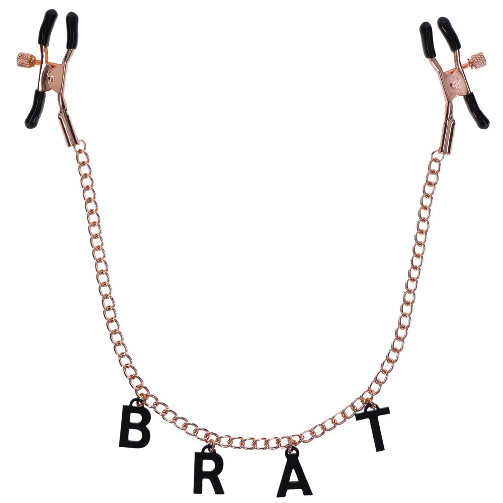 Brat Charm Nipple Clamps