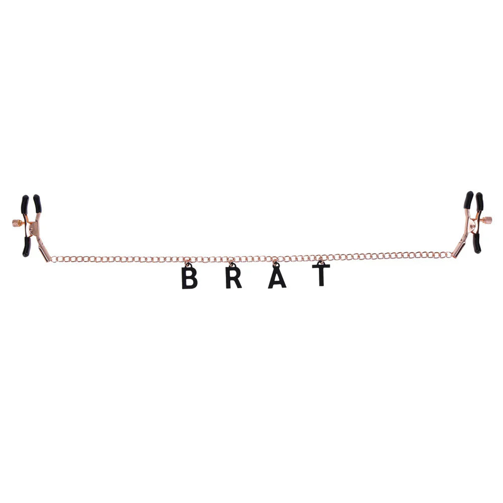 Brat Charm Nipple Clamps