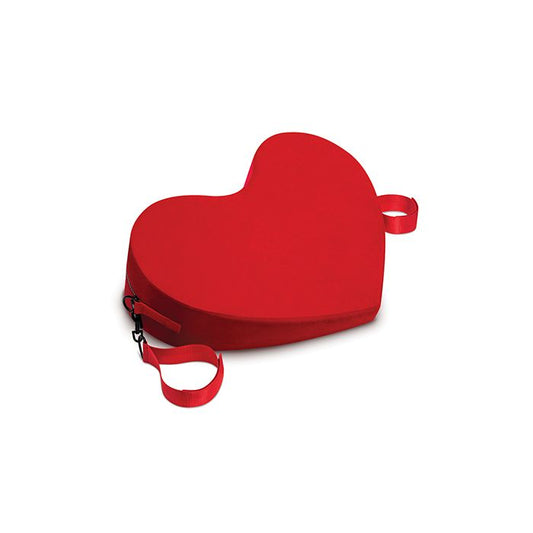 Heart Wedge Pillow with Cuffs