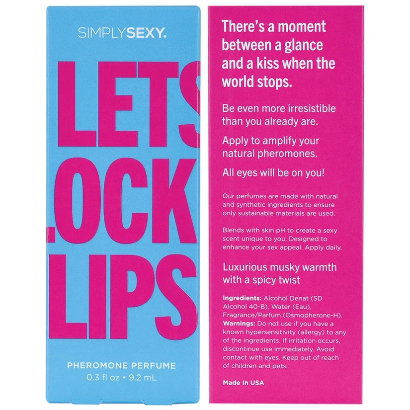 Simply Sexy Pheromone Perfume- Let's Lock Lips