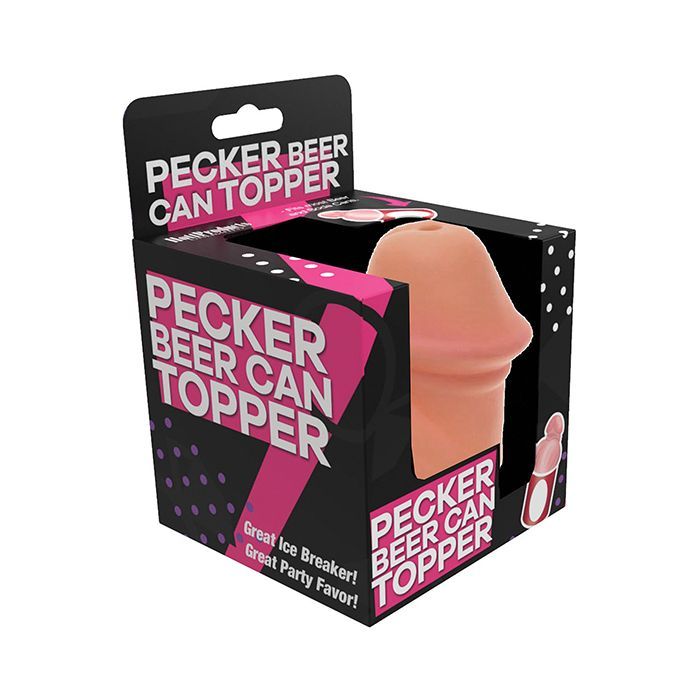 Pecker Beer Can Topper