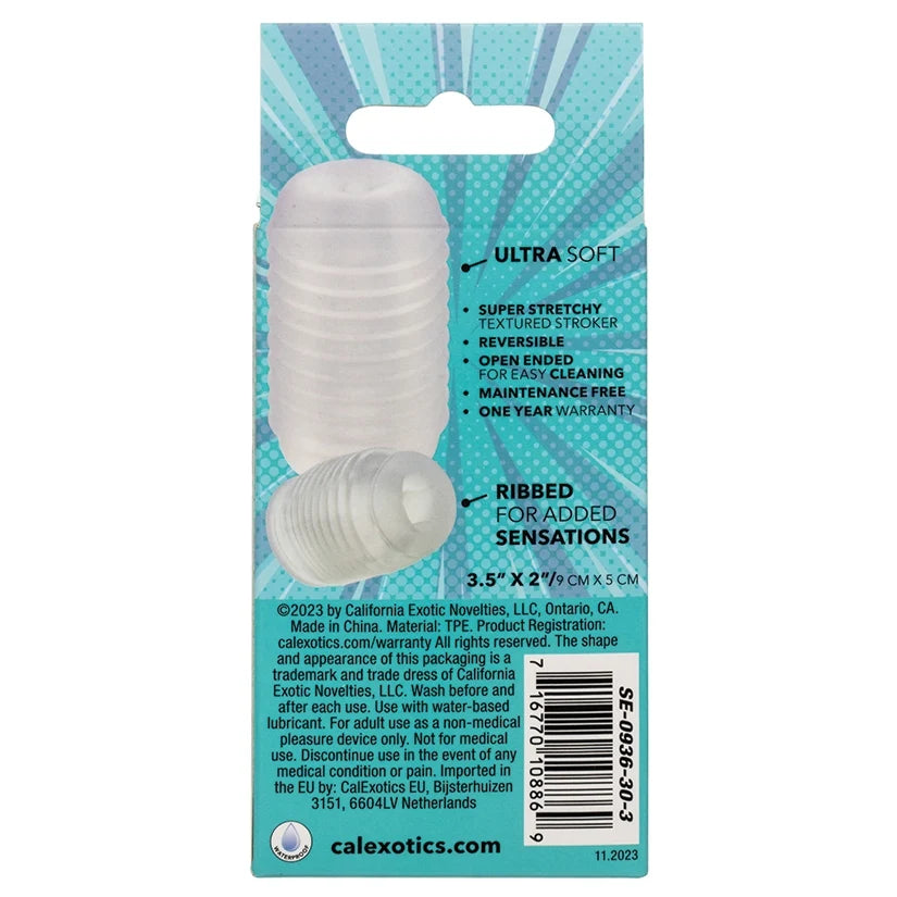 Pop Sock Ribbed Pleasure Sleeve