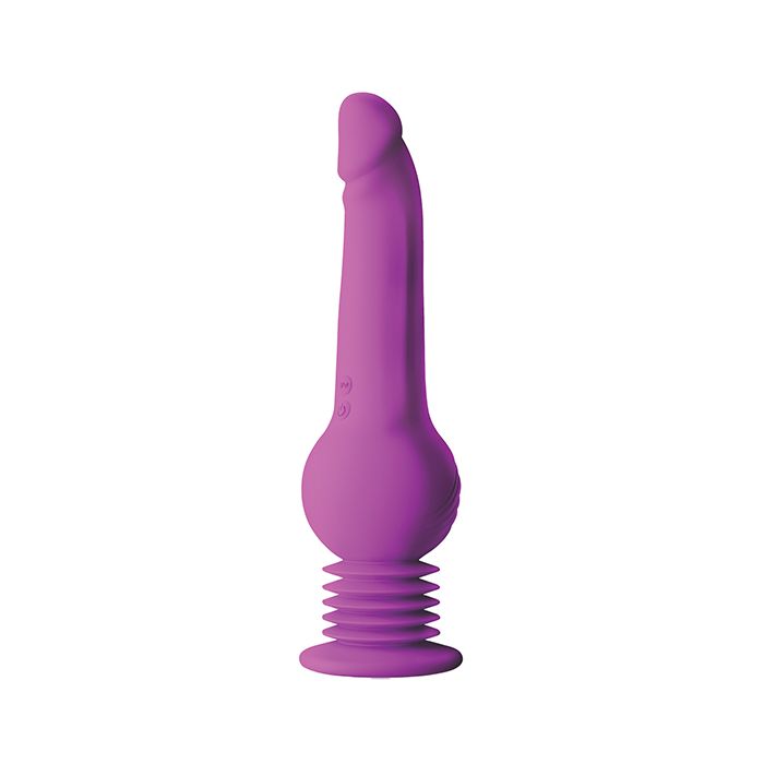 Gyro Quake Suction Dildo