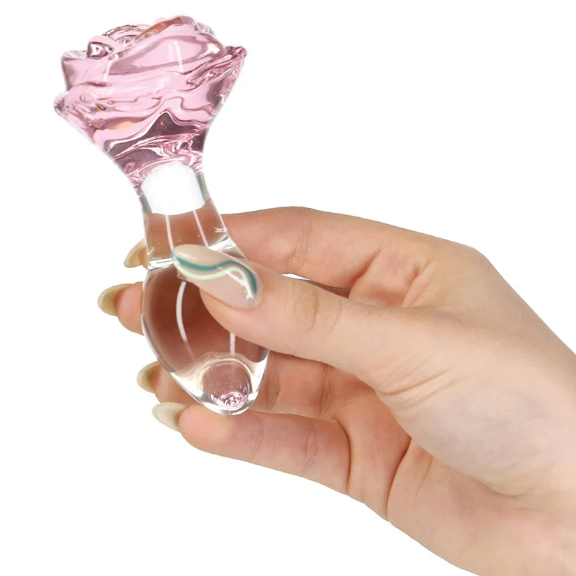 Rosy Glass Plug