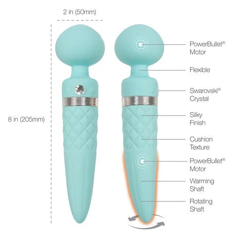 Dual-Ended Massager with Warming Shaft